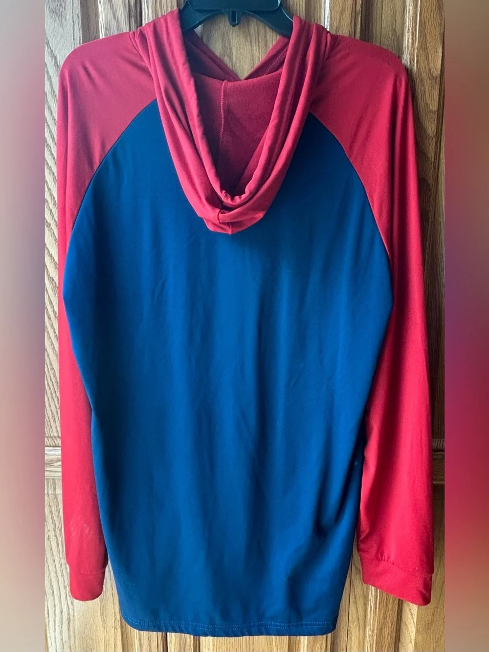Men's Red & Blue Crewneck Pullover with St.Louis Cardinals Logo Size XL